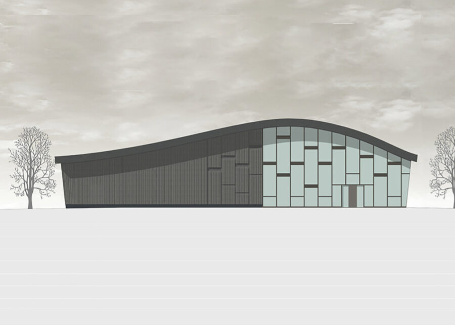 Blaesig Architekten FMZ Bernau Ansichtinks