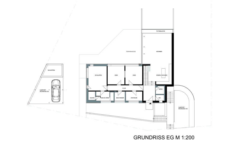 Blaesig Architekten Haus Riewenherm GR EG