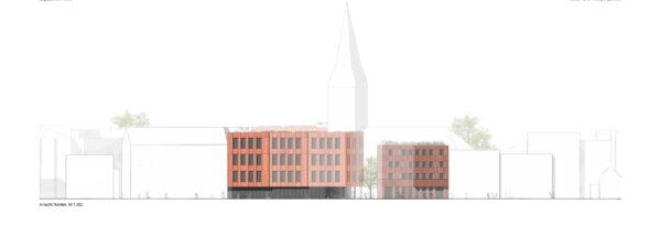 Blaesig Architekten Kerschensteiner-Schule Delmenhorst Wettbewerb Ansicht