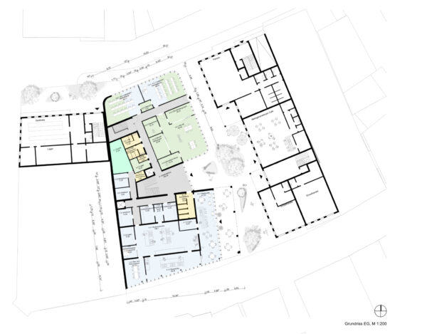 Blaesig Architekten Kerschensteiner-Schule Delmenhorst Wettbewerb GR EG