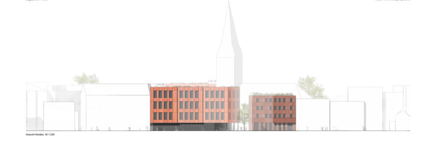 Blaesig Architekten Kerschensteiner-Schule Delmenhorst Wettbewerb Ansicht