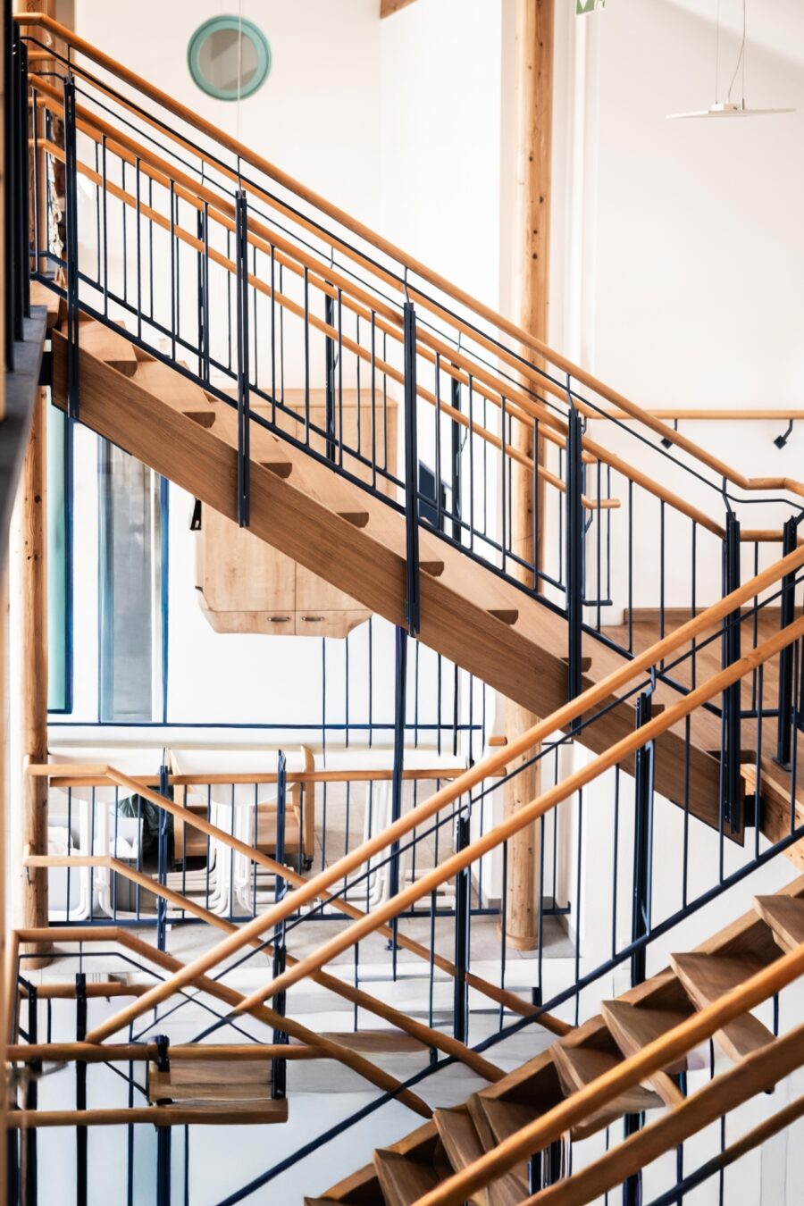 Blaesig Architekten Villa Kunterbunt Treppe