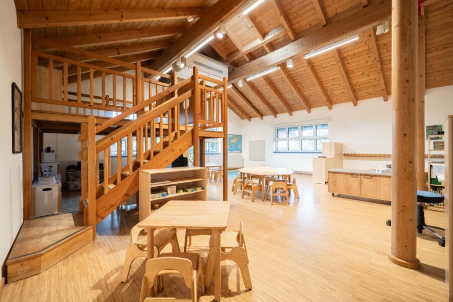 Blaesig Architekten Villa Kunterbunt Gruppenraum